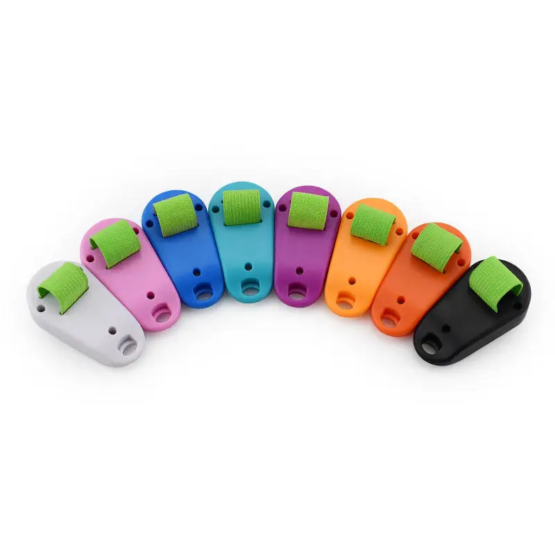 Positive Reinforcement Lightweight Pet Training Clicker Multicolor Portable Durable Easy Use Dog Obedience Trainer