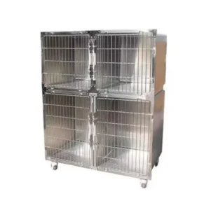 Practical Reusable Stainless Steel Veterinary Cages for Indoor Outdoor Use in Pet Hospitals and Clinics
