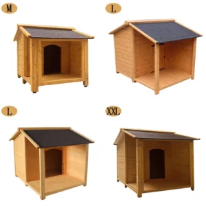 Prefab Luxury Big Outdoor Waterproof Custom Large Wooden Outside Heavy Duty Cat Dog Cage Pet House Furniture Kennel