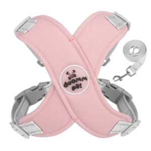 Premium Dog Harness for Small Medium Pets Comfortable Non Stringy X Harness Reflecting Silk Fashion Polyester for Cats