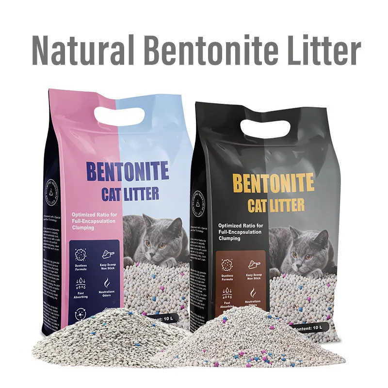 Premium Eco Friendly Cat Litter 10L Natural Deodorizer Strong Clumping Dust Free Biodegradable