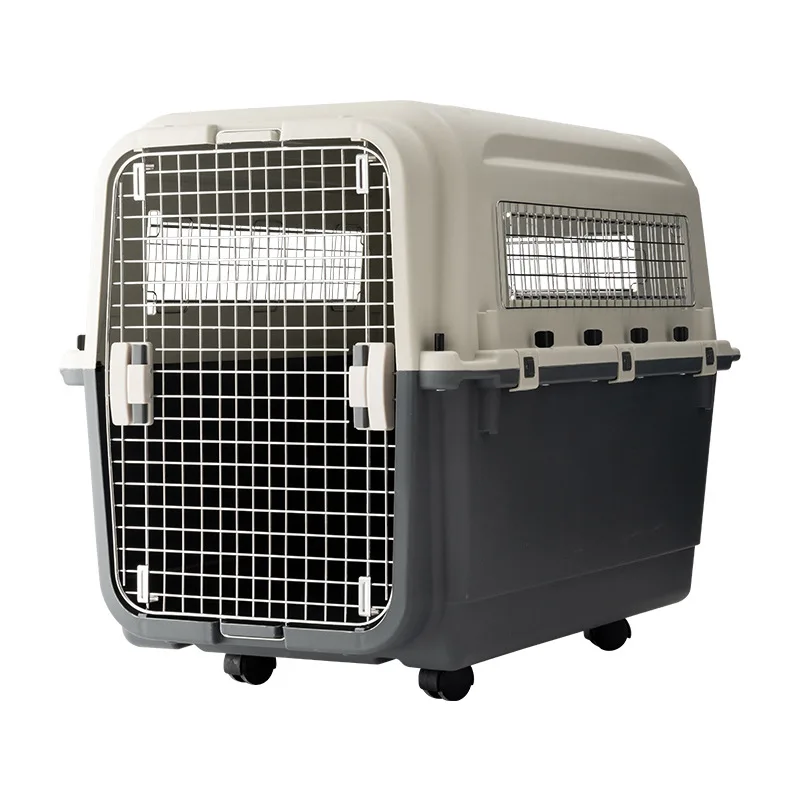 Premium Pet Travel Carrier for Cats Dogs and Small Pets Airline Approved with Wheels