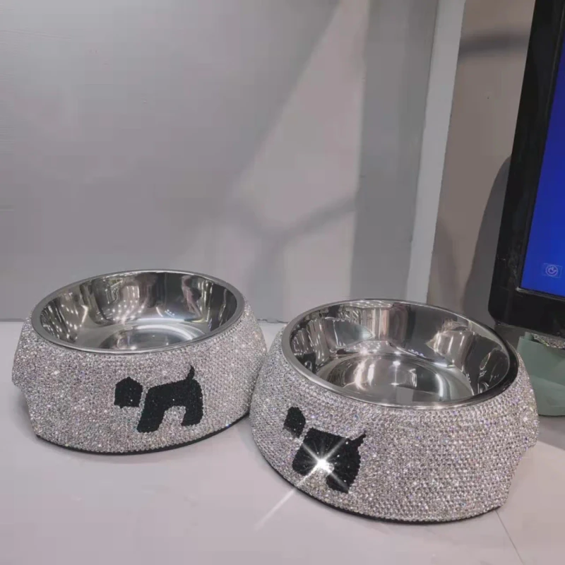 Premium Quality Stainless Steel Pet Bowls Eco-Friendly Small Animal Feeders for Cats and Puppy Dogs