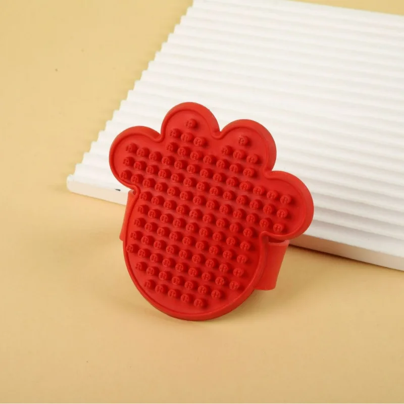Premium Silicone Pet Bath Massage Brush Soft Cleaning Brush for Cats Dogs Grooming Hair Removal Floating Fur Care