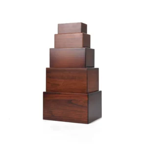 Premium Wooden Urn Box for Pet Cremation Funerary Supplies Premium Pet Ash Urns