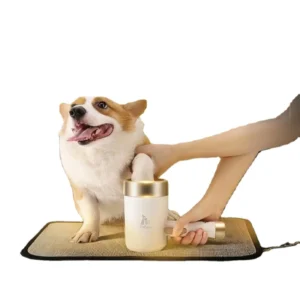 Press Type Pet Paw Cleaner 360 Rotating Dog Foot Washer Antibacterial Silicone Cup for Muddy Paws Grooming