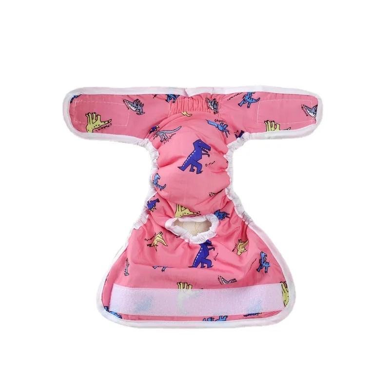 Print Reusable Physiological Pants Diapers for Dogs