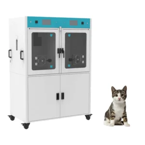 Professional Custom Veterinary Cat Cages Featuring Oxygen Therapy Constant Temperature Control Veterinary Modular Pet Cage
