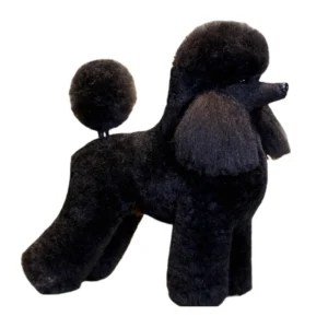 Professional Dog Grooming Set Poodle Ram Fake Fur Pet Grooming Tool Pet Model (Only Wig)