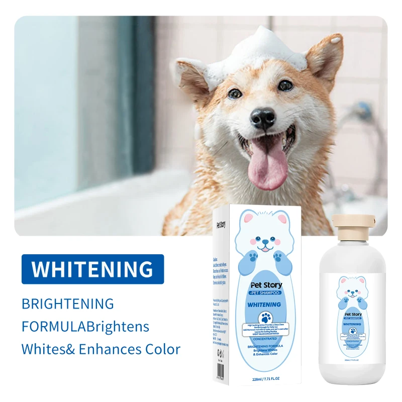 Professional Fragrance Mild Shampoo for Cats Dogs Anti-Itch Grooming Puppy Conditioner Luxury Healthy Gentle Pet