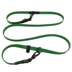 Professional Multi Function PVC Waterproof Pet Dog Lead Leash Adjustable Hands Free Dog Leash and Collar Set for Running Walking