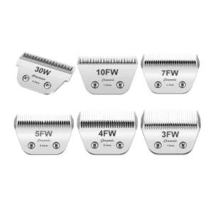 Professional Pet Grooming Supplier Dog Clipper Blades Wide Ceramic A5 Clipper Blades for Cat Dog Grooming