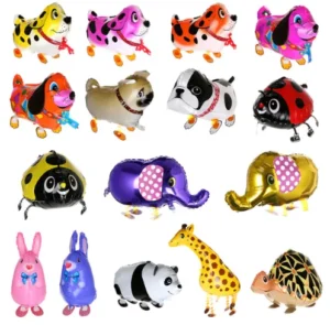 Promotion High Quality Colorful Cute Inflatable Walk Balloon Dog Pet Animal Balloons