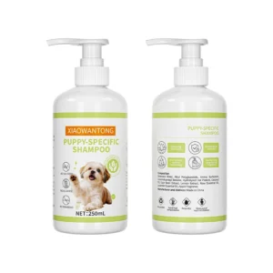 Puppy Specific Antibacterial Dog Shampoo for Dry or Sensitive Skin Plastic 250 ml (8.5 Fl Oz) Grooming