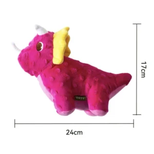 Purr Garden Cute Medium Chicken Flavor Plush Squeaky Soft Eco Friendly Dog Chew Toy Dog Toys Luxury Pet Squeak Toys