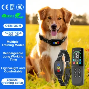 QCool Intelligent Wireless Multi Device Control Rechargeable Adjustable Training System Factory Pet Training Behavior Products