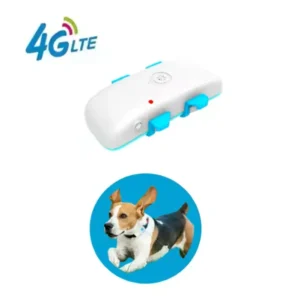 QP103 Dog GPS Tracker with App Control Pet Dogs Anti-Lost 4G Wireless Mini IP67 Waterproof Location GPS Pet Tracker