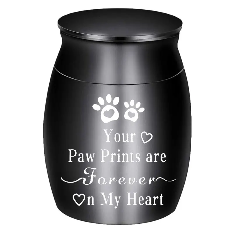 Quality Assurance Woodiness Metal Urn Pet Casket Funeral Products
