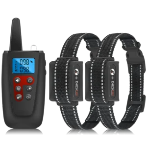 Quick Release Beep and Vibration Improve Bad Behavior Dog Trainer Collar with Remote Pet Training Collars