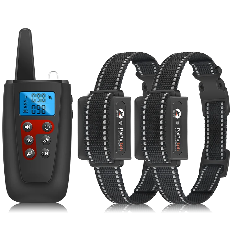 Quick Release Beep and Vibration Improve Bad Behavior Dog Trainer Collar with Remote Pet Training Collars
