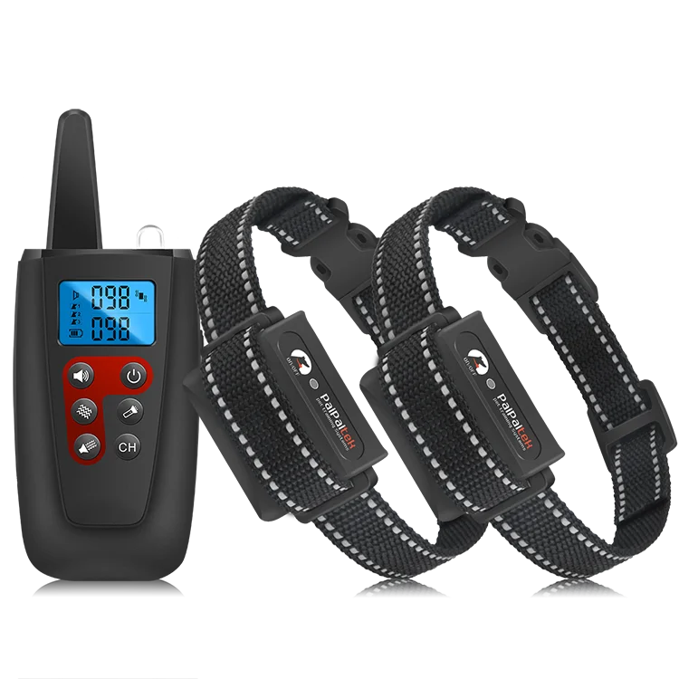 Quick Release Beep and Vibration Improve Bad Behavior Dog Trainer Collar with Remote Pet Training Collars