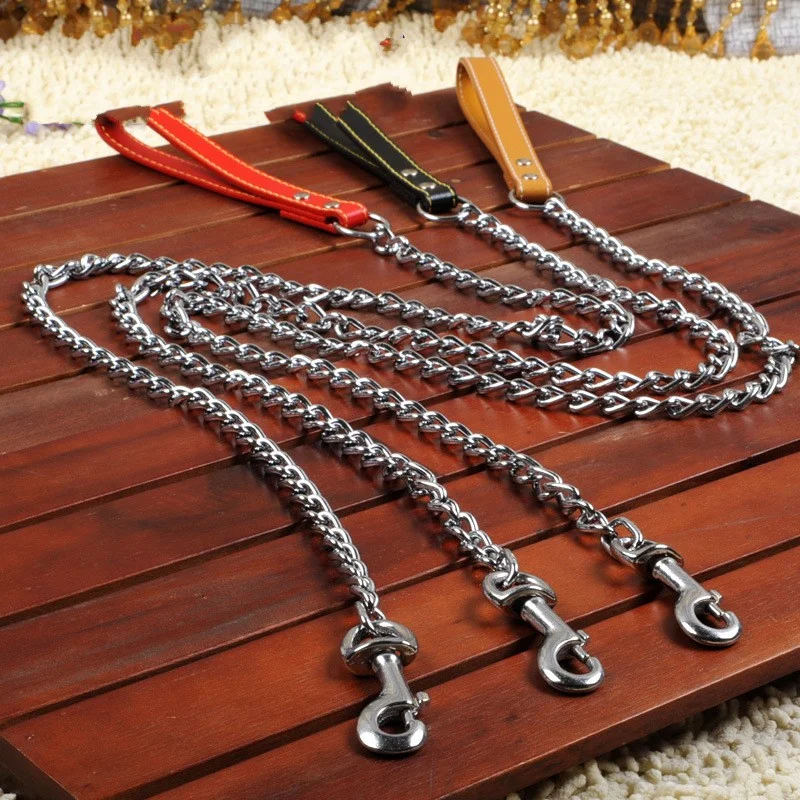 R1179H Lowest Price Pet Products or Large Dog Pet Chain Leash Dog Leash