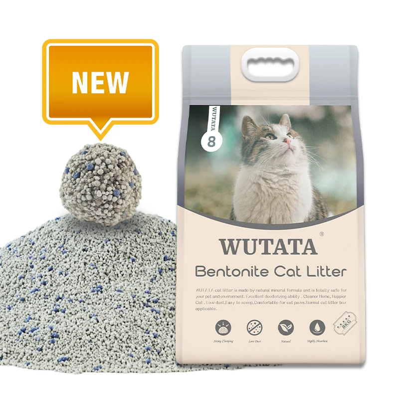 RTS Eco-Friendly Odor Control 10L Dust-Free Rapid Absorption Ball Bentonite Biodegradable Cat Litter