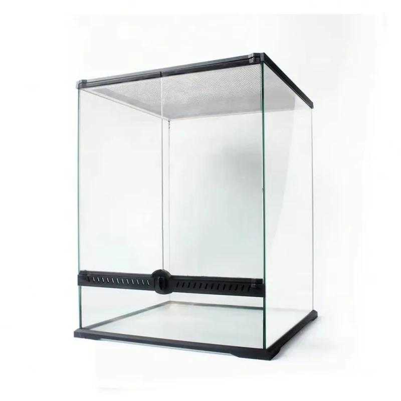 Rainforest Tank Frame Reptile Enclosure Terrarium Cage Frames for Amphibian Reptile Pets Supplies (no glass)