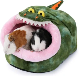 Rat Bed Hut Guinea Pig Hideout House Small Animal Tent Accessories Rabbit Hideaway Supplies for Cages