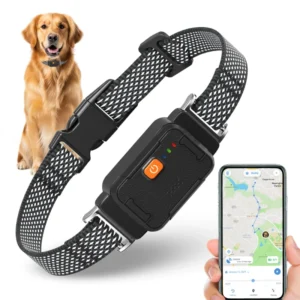 Real Time Pet GPS Tracker 4G with Activity Monitor for Dogs Anti Lost Collar
