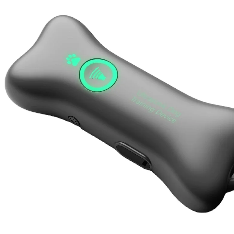 Rechargeable 16.4 ft Ultrasonic Dog Training Device Bark Control with Safe Sounds