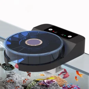 Rechargeable Automatic Fish Feeder for Big Pond Smart Small Size Aquarium Equipment Plastic Fish Feeder Farming