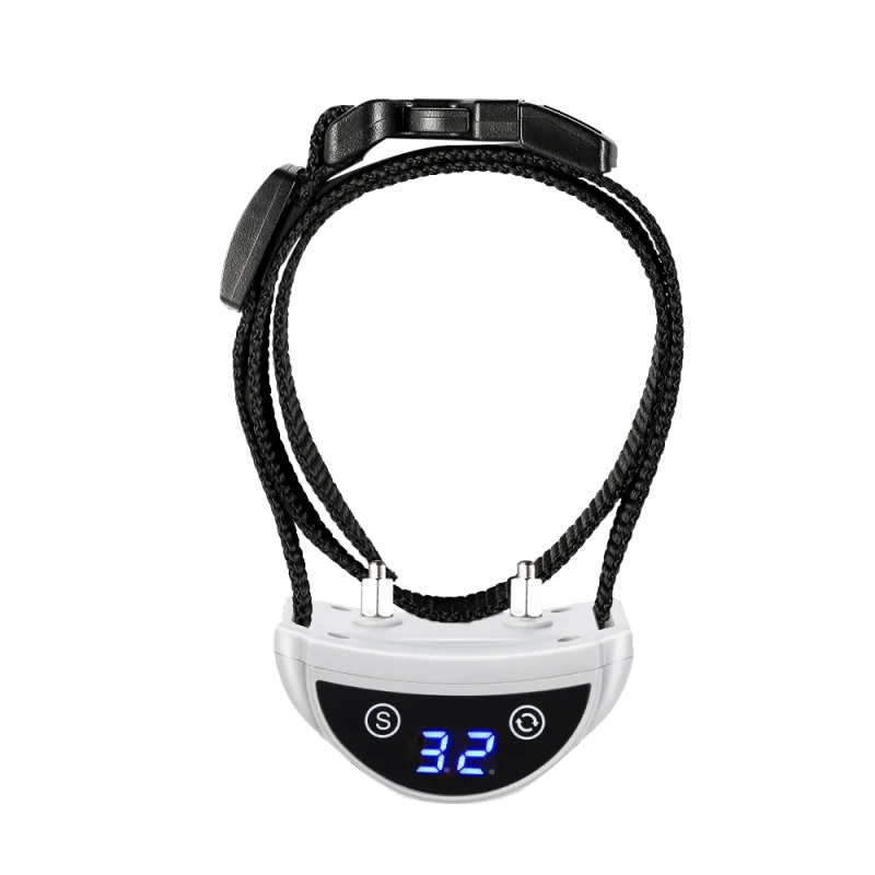 Rechargeable Beeper Vibration Dog Electric Shock Collars Anti Barking Remote Training Collar