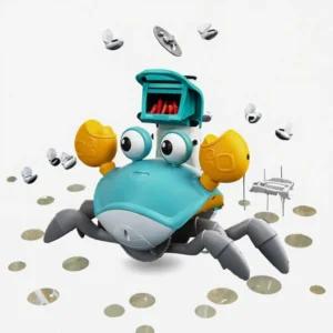 Rechargeable Electric Crab Dog Cat Toy Eco Friendly Crawling Escape Pet Interactive Movement Toy