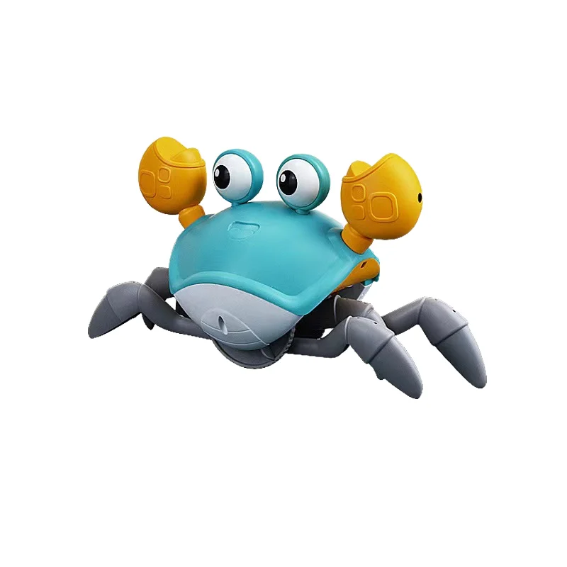 Rechargeable Electric Crab Dog Cat Toy Eco Friendly Crawling Escape Pet Interactive Movement Toy Made of Plastic