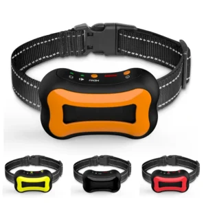 Rechargeable No Harm Dog Barking Collar with Vibration Waterproof No Bark Shock Control Anti Bark Collar