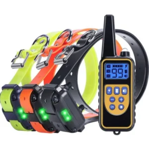 Multifunctional Pet Dog Bark Control Collar Waterproof Rechargeable Anti Bark Collar for Dogs