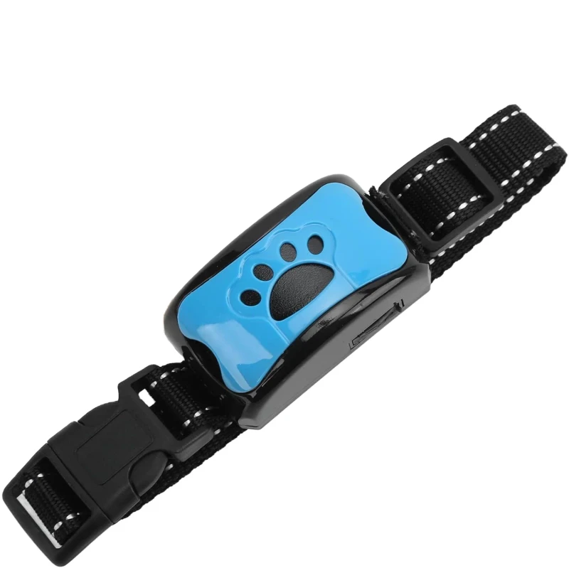 Rechargeable Plastic Waterproof IP67 Dog Vibration Anti Bark Collar Intelligent Bark Control 20+ Hours Battery Life CE Certified