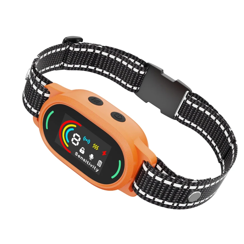 Rechargeable Smart Collar for Dog Bark Control Beep Vibration Anti Barking Training Collar