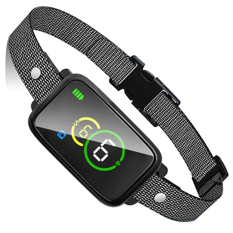 Rechargeable Smart Dog Bark Control Collar for Large Medium Small Dogs Automatic No Shock IP67 Waterproof >20 Hours Battery Life