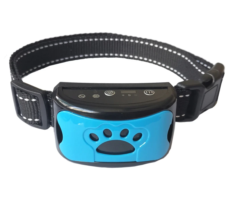 Rechargeable Vibration No Shock Barking Collar Anti Bark Collar With Intelligent Bark Control Dog Training Collar