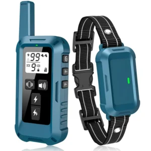 Rechargeable Waterproof Dog Training Bark Control Collar 4 Mode Security Lock Anti Barking Device Pet Training Behavior Products