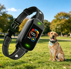 Rechargeable Waterproof High Power Anti Bark Device Dog Training Collar for Pet Behavior Control