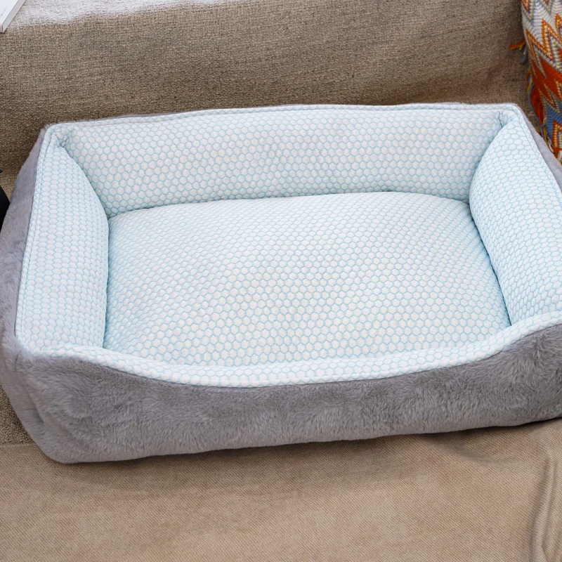 Rectangle Luxury Modern Pet Bed Durable Comfortable Pet Bed for Puppies Large Dogs