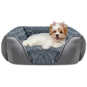 Rectangle Washable Orthopedic Soft Calming Sleeping Durable Dog Bed for Pet Soft Washable Puppy Custom Orthopedic Dog Bed Luxury