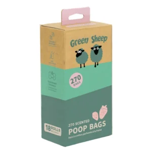 Recycled Plastic Scented Dog Poop Bags Box Pet Supplies for Small Animals