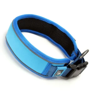 Reflective Dog Collar Soft Padded Breathable Mesh Adjustable Safety Pet Collar for Large Dogs