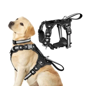 Reflective Pet Harnesses Adjustable No Pull Dog Harness for Large Dogs