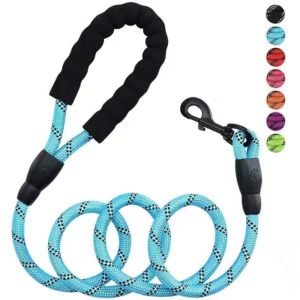 Reflective Pet Leash with Foam Handle Comfortable and Non irritating to the Hand for Dog Leash