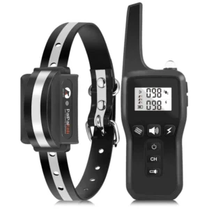 Remote Control Voice Command Dog Trainer Barking Stop ABS Material Electronic Dog Training Collar